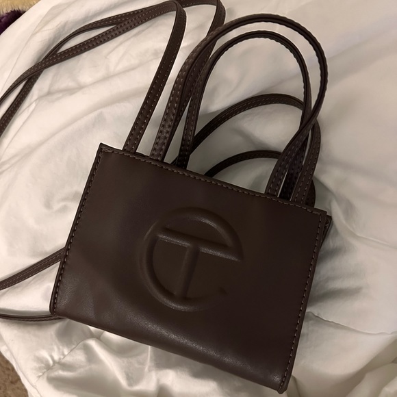 TelFar Small Shopping Bag - Chocolate - Picture 1 of 3